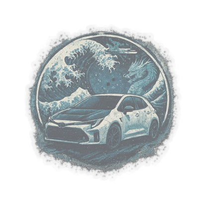 GR Corolla Sticker - Frost Circuit