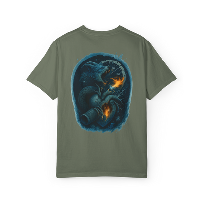 CryoWolf T-Shirt | Frost Circuit Collection