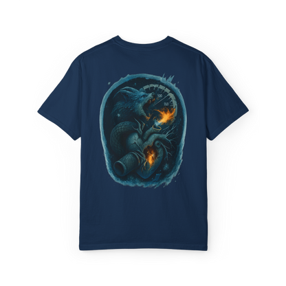 CryoWolf T-Shirt | Frost Circuit Collection